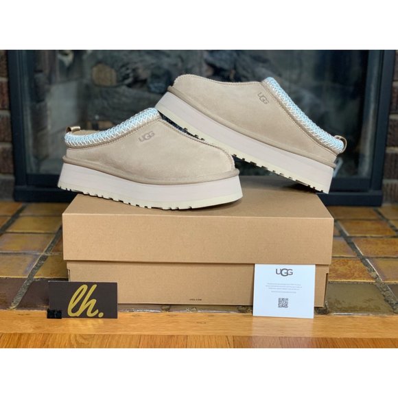 Women’s 9 Ugg Tazz Platform Slipper “Sand” 1122553-SAN - Picture 7 of 11